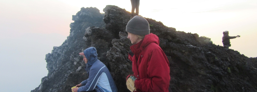 A hike to Mount Nyiragongo